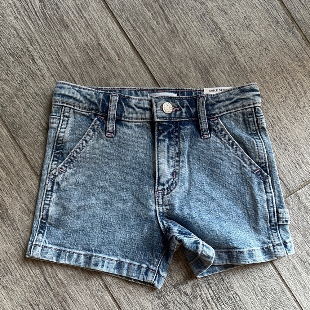 Blue Denim Kids Shorts pair A